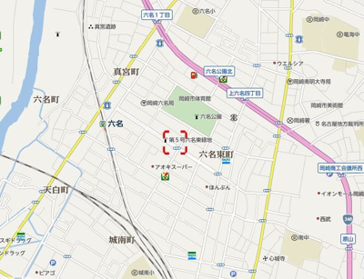 【地図】 | ラフィーネ六名