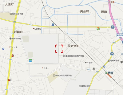 【地図】 | メゾンヌヴェール美合　A