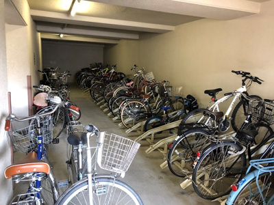 【外観】 | クレオール東公園 | 駐輪場