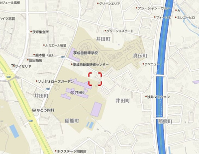 【地図】 | 井田町戸建