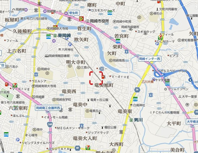 【地図】 | ハイツ茜　B