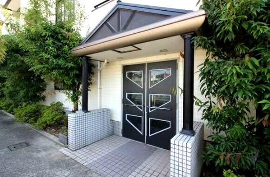 辻ハイツⅡのエントランス