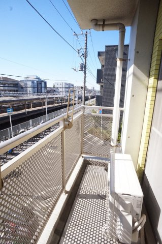 船橋市東船橋２丁目の賃貸マンションのバルコニー|日当りいいです違うお部屋の写真です