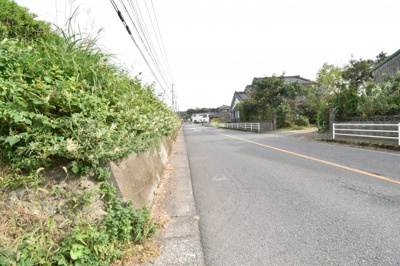 【前面道路含む現地写真】 | 鹿屋市白水町　売地（全2筆）
