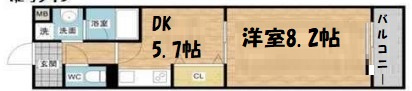 【間取り】 | アーバンステージ安堂寺Ⅰ