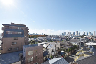 【展望】 | 物件のお問い合わせは、 ０１２０－７００－９６８までお気軽にどうぞ！
バルコニーからの眺望　街並み一望