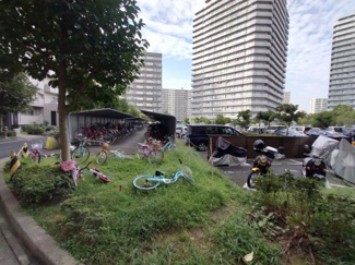 【その他共用部分】 | バイク置き場と駐輪場