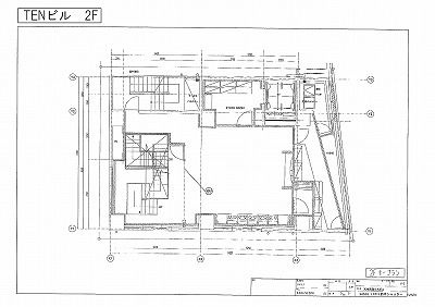 TENビルの間取り|TENビル（1-2F）間取り2F