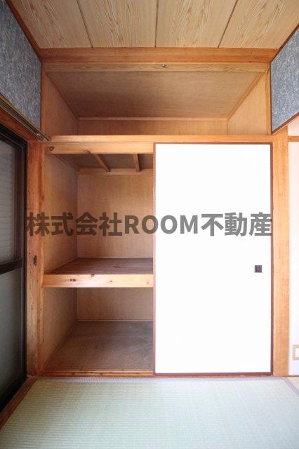 細木貸家(樺山4656)の収納|収納のためのスペースです