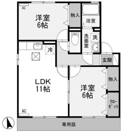 【間取り】 | シャトーカピラ
