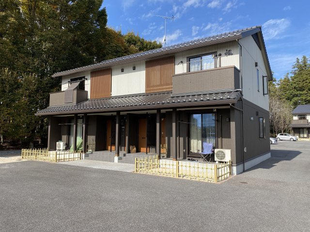清流の杜　桜の外観