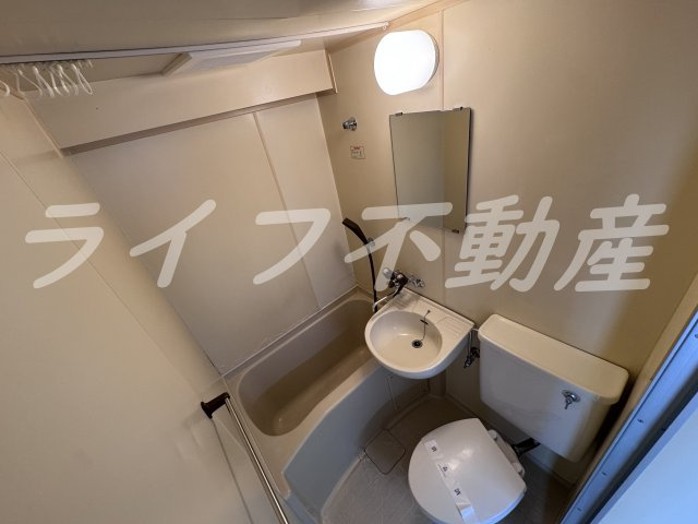 ラフォーレ菱屋西Ⅱの浴室|落ち着いた空間のお風呂です