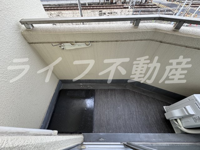 ラフォーレ菱屋西Ⅱのバルコニー|バルコニーからの眺めを楽しみながら食事をしませんか