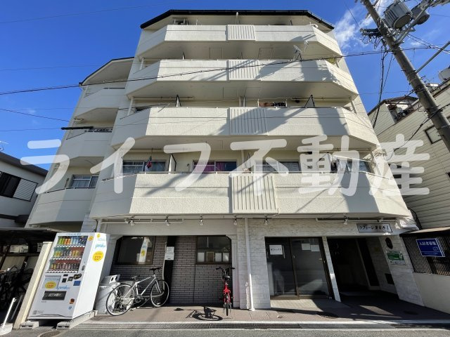 ラフォーレ菱屋西Ⅱの外観|外観は落ち着いています