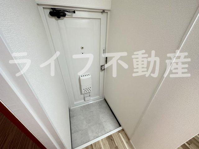 ラフォーレ鴻池元町の玄関|きれいな玄関です