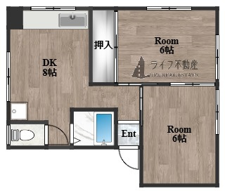ラフォーレ鴻池元町の間取り