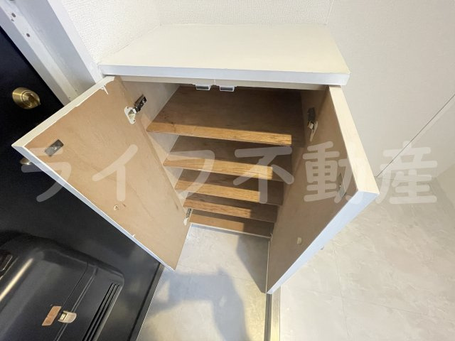 ルシード小阪の収納|大きなスペースがあり、収納には困りません