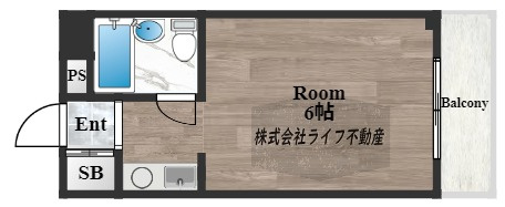 ラフォーレ菱屋西Ⅱの間取り