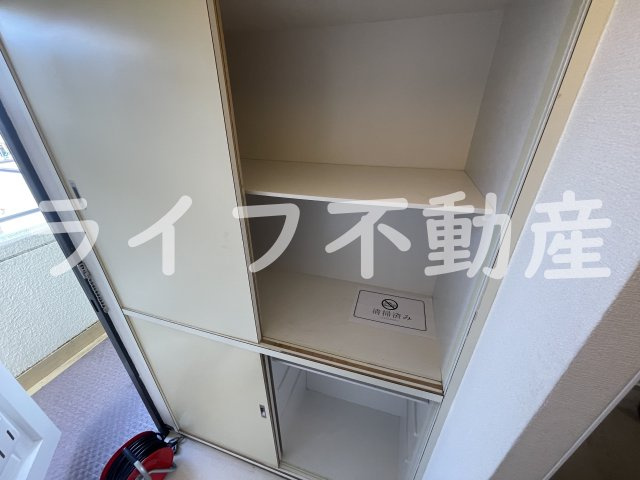 ラフォーレ菱屋西Ⅱの収納|専用の収納スペースです