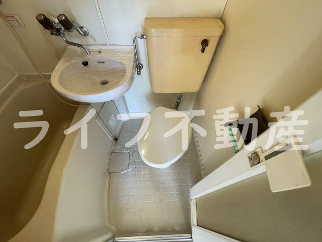 ラフォーレ下六万寺のトイレ|ゆったりとした空間のトイレです