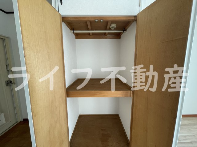 ラフォーレ下六万寺の収納|専用の収納スペースです
