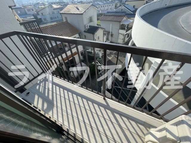 ラフォーレ下六万寺のバルコニー|バルコニーがあります