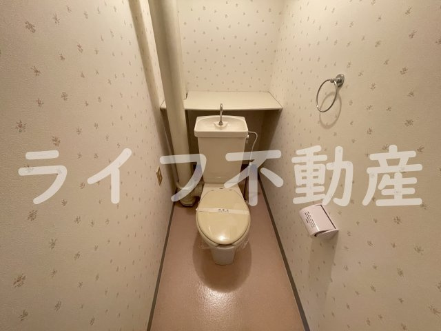 メゾンドール水野のトイレ|落ち着いた色調のトイレです