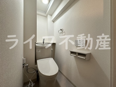 メゾンドール水野のトイレ|ゆったりとした空間のトイレです