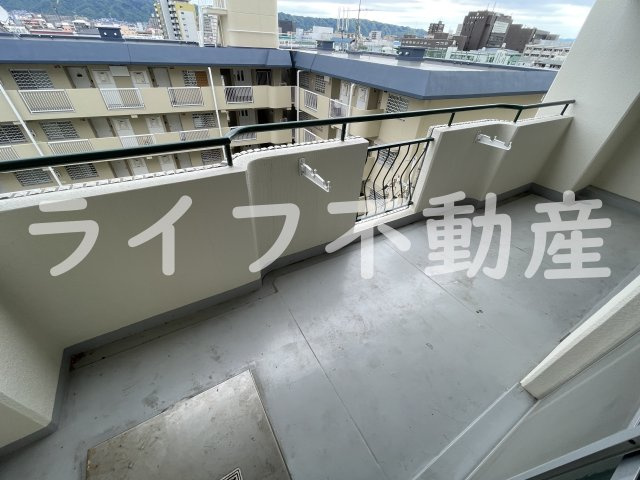 ヌベルミズノのバルコニー|落ち着いた時間を過ごせるバルコニーです