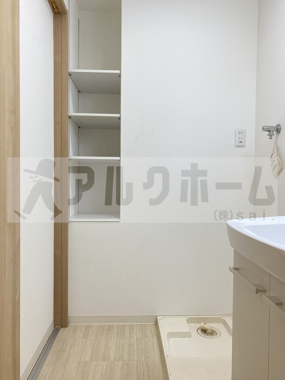 ステラウッド惣社Ⅰの洗面所