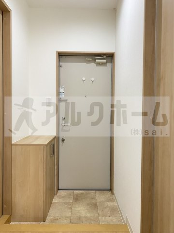 ステラウッド惣社Ⅰの玄関