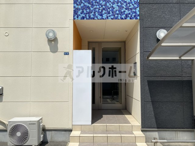 ステラウッド惣社Ⅰのエントランス