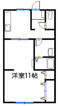 大開マンションの間取り