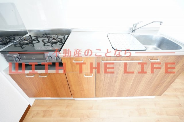 ルミエールK【キャッシュバック対象物件】のキッチン|お料理しやすいキッチンです