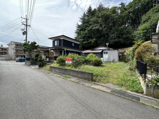 【外観】 | 岡谷市山下町２丁目　売地⑫ | 外観＋接道