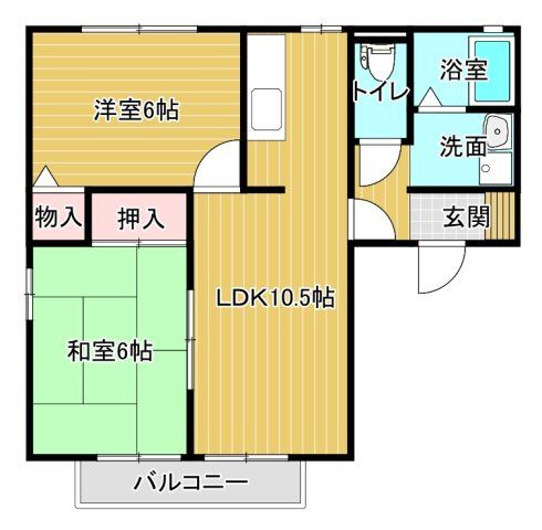 【間取り】 | ウィルモアＫ