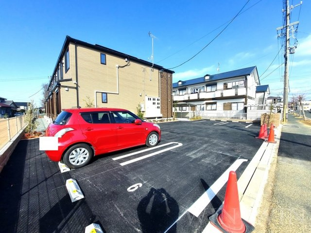 フロレゾンの駐車場
