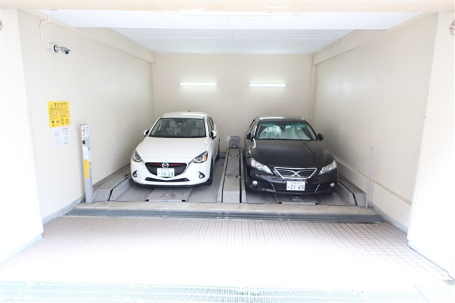 【駐車場】 | プレサンス心斎橋リベルタ