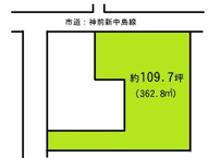和歌山市神前の売地の画像