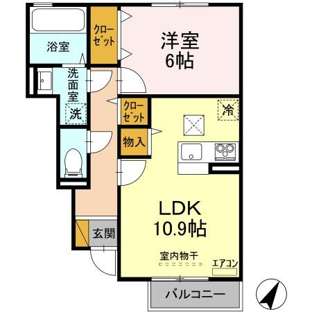 SAKURAⅡの間取り