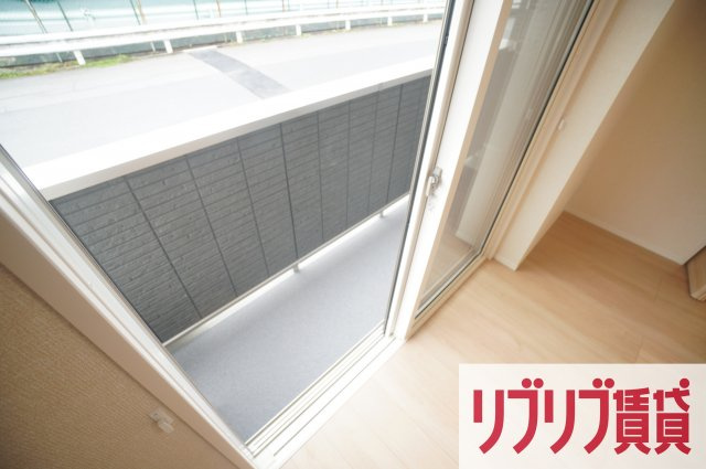 明幸 ２番館のバルコニー