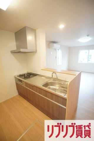 明幸 ２番館のキッチン