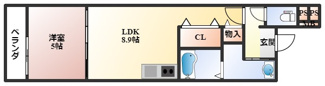 【間取り】 | フジパレス池田南Ⅱ番館