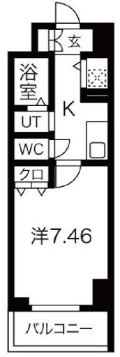 【間取り】 | JPレジデンス難波南
