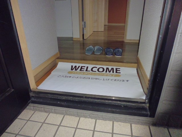 ヴィスタ桑田Ⅱの玄関