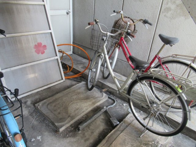 【その他共用部分】 | ユニティー小阪（河内小阪賃貸） | 駐輪スペースです