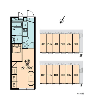 【区画図】 | 猪之越 