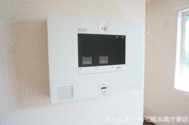 熊本市南区近見８丁目のアパートのセキュリティ
