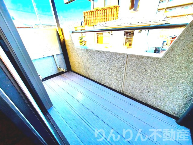 【バルコニー】 | 落ち着いた時間を過ごせるバルコニーです