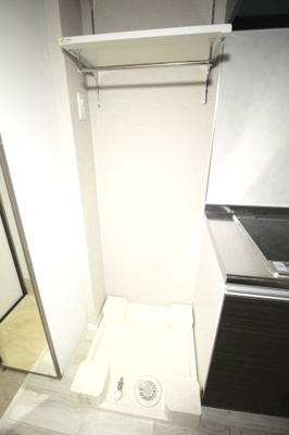 【設備】 | AQUE14 | 洗濯機置き場